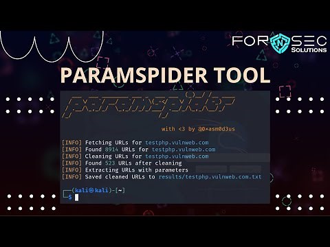 PARAMSPIDER TOOL | EXPLAINED