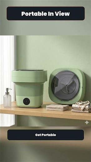 Portable Foldable Washing Machine | Camper Van & Mobile Home | hot new pick | best hot trend