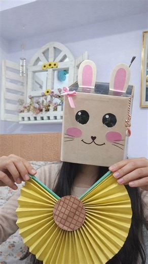 Easy Diy Sunflower fan✨