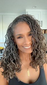 3.1K views · 1.1K reactions | Letting my hair down and embracing every loc and grey strand. ✨ #Sisterlocs #GreyHairDontCare #locs #lochairstyles #MidLifeInfluencer Loctician: @curlzndosbyaj | Fab N Fit By Carla | Facebook