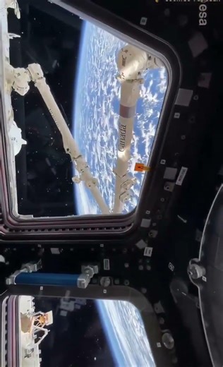 The Most Beautiful Window on Earth Isn't on Earth #space #nasa #iss #astronaut