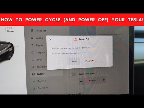 How to Power Cycle (And Turn Off) Your Tesla!