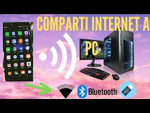 Como compartir Internet de mi Teléfono Celular Android a mi PC Laptop Por WIFI/ Bluetooth/Cable USB