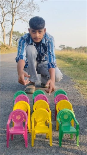 RC Chair Count and Color Sorting | Remote Control Chair