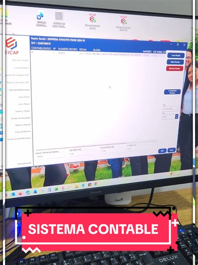 💻📊 Así funciona nuestro sistema contable EICAP Una herramienta práctica que te permite aprender contabilidad de forma real, ordenada y aplicada a la normativa vigente. Capacítate usando un sistema que te prepara para el trabajo y el emprendimiento. #SistemaContableEICAP #ContabilidadPráctica #AprenderHaciendo #CapacitaciónTécnica #EICAP