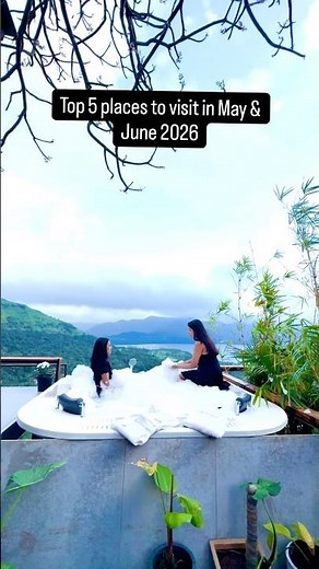 Top 5 Places to Visit in India - May & June 2026 ⛅️ | Summer Travel Guide