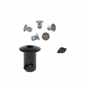 [Hot Item] Customized Stainless Steel Aluminum Quick Turn Oval Head Button Dzus Fasteners