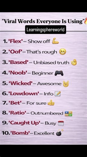 Viral English Words Everyone is Using 🔥 | Trending Slang 2026 🗣️ | Speak Like Gen Z