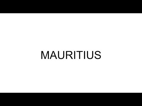 How to Pronounce Mauritius | Pronunciation Guide