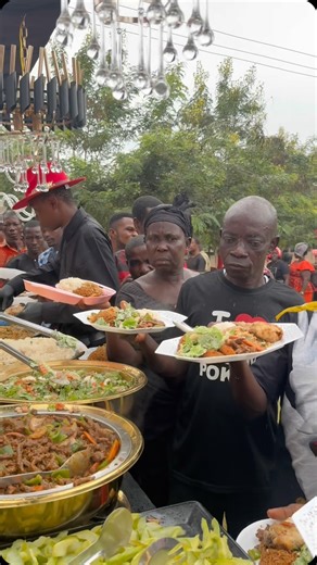 4K views · 8.4K reactions | 600 Guests….2 Buffet Joints For a life well lived️ Chief of Bawjiase Agona Fante,Nana Obaatan kojo Anu 1 Never a dull moment #cateringservice#funeral#partyfood#ghanafood#party#destionationcatering | Hanwils cakesnfood | Facebook