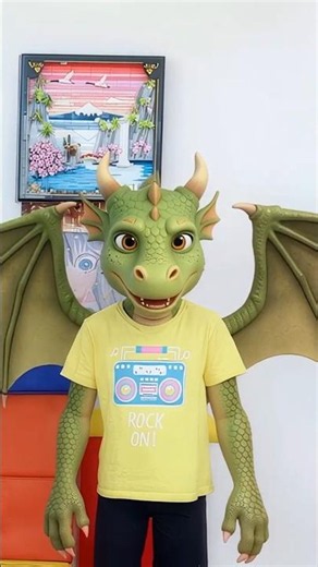 Learn about magical animals! What do dragons love? 🐉 #shorts #kids #animalsai
