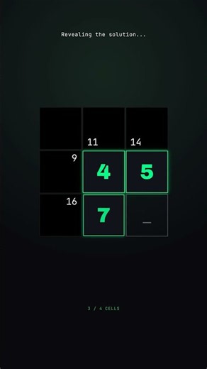 Monday's 2x2 Kakuro (Easy) 🟢 Daily Puzzle #Shorts