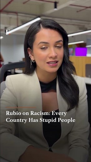 Rubio on Racism Every Country Has Stupid People | Vantage on Firstpost