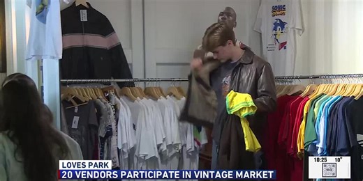 Vintage market brings in 20 Rockford area and regional vendors