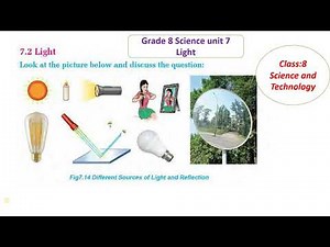 Class 8 Science unit 7/light and sound/grade 8 science chapter 7