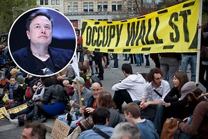 Occupy Wall Street Returns. Now Supports Elon Musk