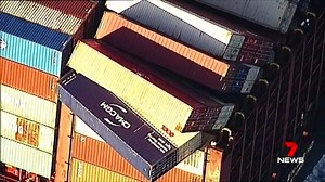 219K views · 723 reactions | The huge waves hammering the NSW coast have found another target, a container ship. The APL England got into trouble 70km southeast of Sydney yesterday, losing some of its cargo overboard. Tonight, other containers are balancing precariously. More: 7news.link/2AbaAzR #Sydney #7NEWS | 7NEWS Sydney | Facebook