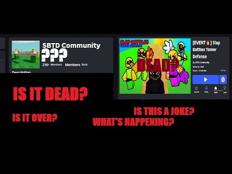 Roblox Slap Battles Tower Defense | SBTD got hacked | Explanation + Tips