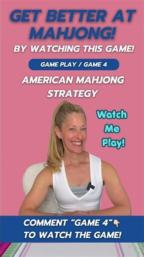Get Better At Mahjong By WATCHING! #americanmahjong #mahjongtips