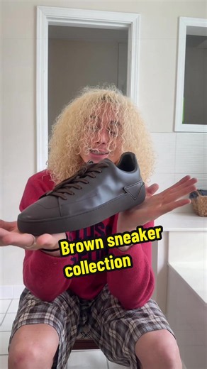 Brown sneaker collection: full brown & tan shoe rundown