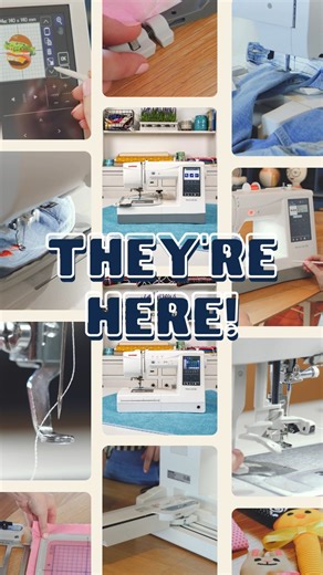 Janome America | They’re here! We’re proud to introduce two new additions to our Memory Craft line: the Memory Craft 1000 combo machine and Memory Craft... | Instagram