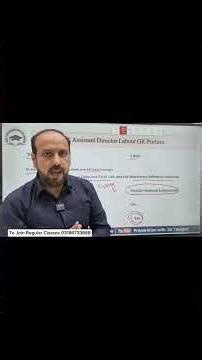 Today PPSC Assistant Director labour GK Portion Solved 28-09-2024 | CSS NTS PMS FPSC GK Preparation