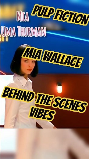Pulp Fiction: On Set with Mia (AI Footage)