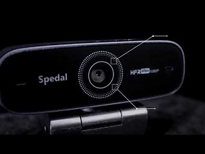 Spedal AF926 1080P 60fps Webcam with Dual Microphone, High Quality AutoFocus Webcam