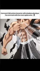 Which Anime Character Has the Best Physique? 🗿💀 | Anime Battle