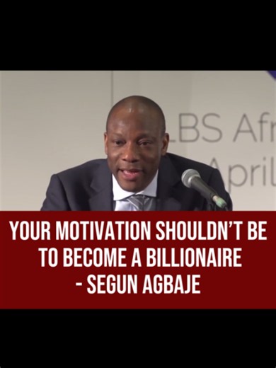 Segun Agbaje's GTCO: Why Business Shouldn't Be About Billionaire Status