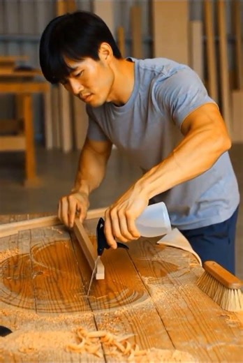 Professional Wood Restoration in Workshop — Repairing Rotted Structural Beams | Real ASMR Timelapse