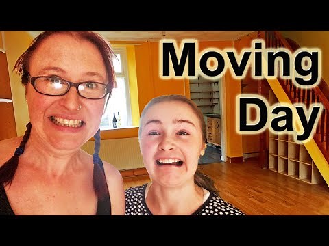 MOVING DAY VLOG - NEW HOUSE, UK.