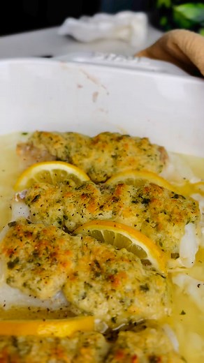 17K views · 139 reactions | Moist and flaky cod smothered in a lemon garlic parmesan mixture that makes for a quick and easy meal. Ready in only 15 minutes! https://thestayathomechef.com/baked-cod-fish/ | The Stay At Home Chef | Facebook