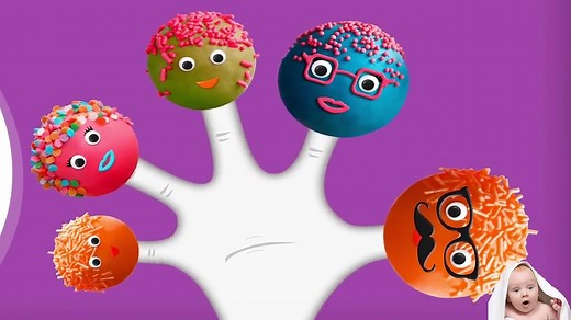 Cake Pop Finger Family Collection | Top 10 Finger Family Collection | Finger Family Songs