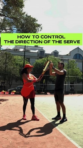 1.5K views | How to control the direction of the serve? | Tennis United Academy | Facebook