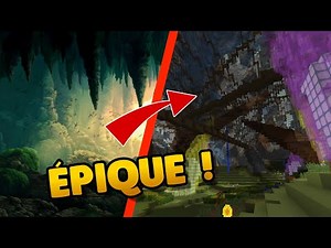GROTTE ÉPIQUE DANS MINECRAFT ! CONSTRUCTION EPIQUE TIMELAPSE