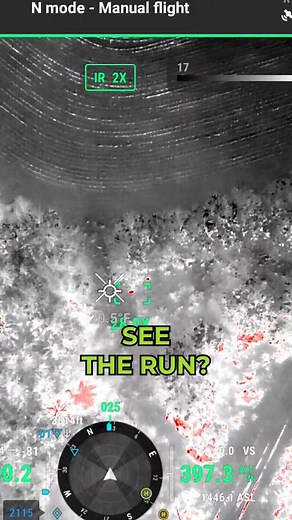 10K views · 50 reactions | Deer fakeout! #dronedeerrecovery #bowhuntordie #dronespotted #drone #deerhunting #herdsurvey #herdanalysis | Drone Deer Recovery | Facebook