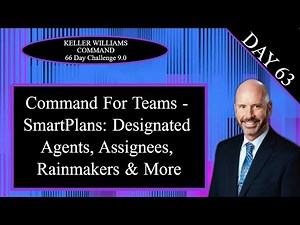 KW Command 66 Day Challenge 9.0 Day 63 - Command For Teams: SmartPlans