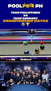 CHAMPIONSHIP THRILL! 🔥 Team Philippines vs Team Germany in the World Cup of Pool 9Balls Duo final! Who will reign supreme 🤔🏆 #PoolProPH #WorldCupPool #Championship | PoolPro PH