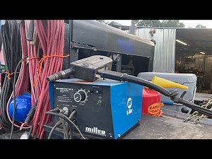 SA-200 mig welding aluminum with Miller WC3 and Spoolmatic-2 gun