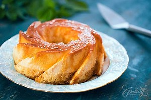 Flan Cake is an irresistible dessert that combines the smooth silky flan with a moist vanilla sponge cake and caramel topping. Full recipe: https://bit.ly/2w9IWhY | Home Cooking Adventure