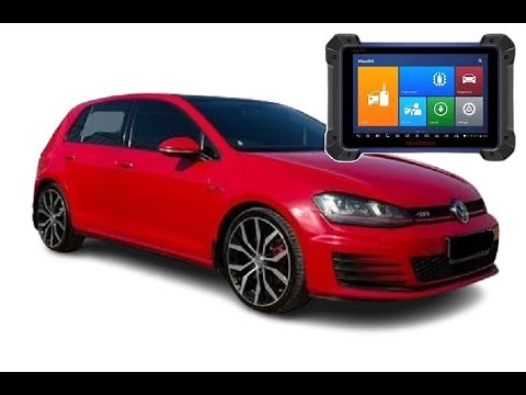 Golf 7 GTI 2016 add MQB smart key fob by autel Im608.