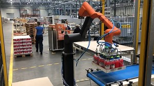 Hanwha HCR Cobot - Palletizing