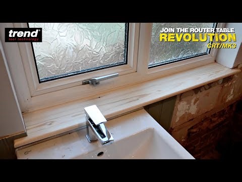 Creating a new window board edge | CRT MK3 Portable Benchtop Router Table