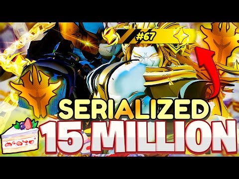 I Spent Over 15 MILLION Cakes For The 0.0001% *SERIALIZED* SHINY Dio Over Heaven In Anime Vanguards