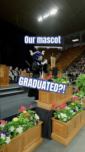Our Mascot Graduated?! | USU Big Blue