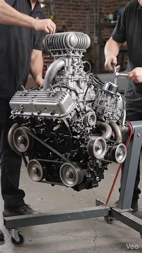 Vintage V8 Engine Full Rebuild | Complete Repair & First Engine Start