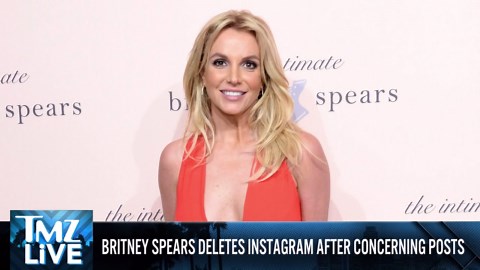 Britney Spears Deletes Her Instagram Following Concerning Posts Live