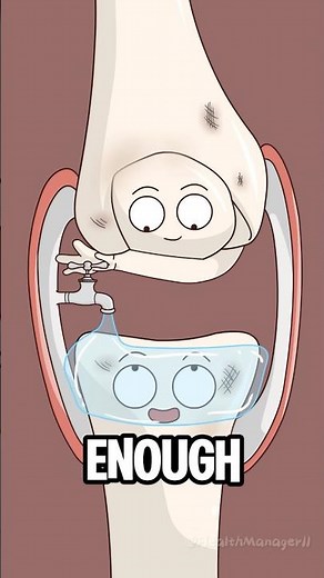 Why does fluid build up in the knees after intense exercise?#shorts #funny #hot