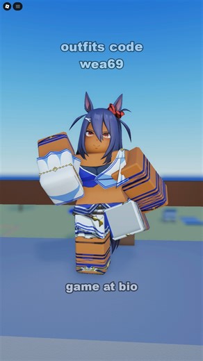 Outfits Code on Instagram: "Roblox Hishi Amazon outfits, Hishi Amazon cosplay Roblox, Uma Musume Pretty Derby Roblox outfits"